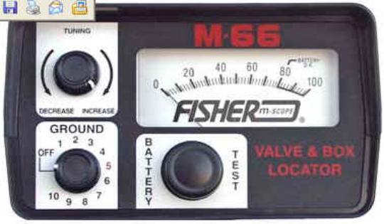 Detector de Tuberia Marca: Fisher Modelo: TW-8800